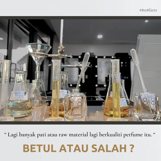 Lagi Banyak Pati atau Raw Materials Perfume Lagi Bagus