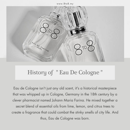 History of ‘ Eau De Cologne ‘